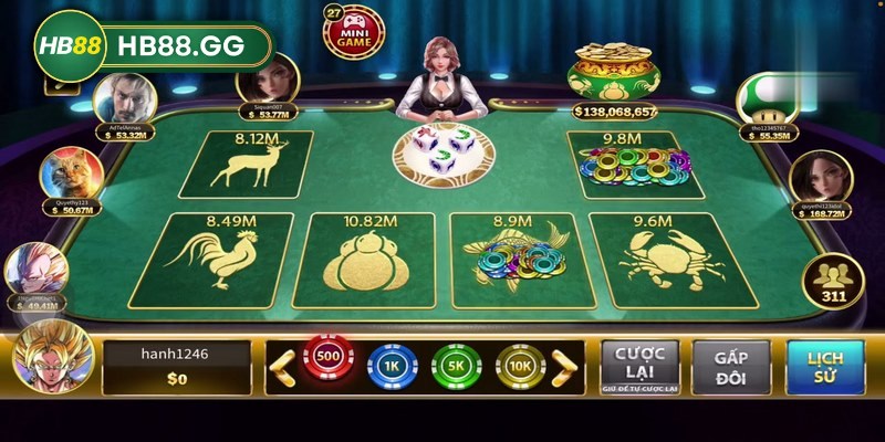 Bầu cua HB88 trăm trận trăm thắng cùng chiến thuật hay 2 Bầu cua là một trò chơi dân gian rất phổ biến rất được ưa chuộng tại HB88