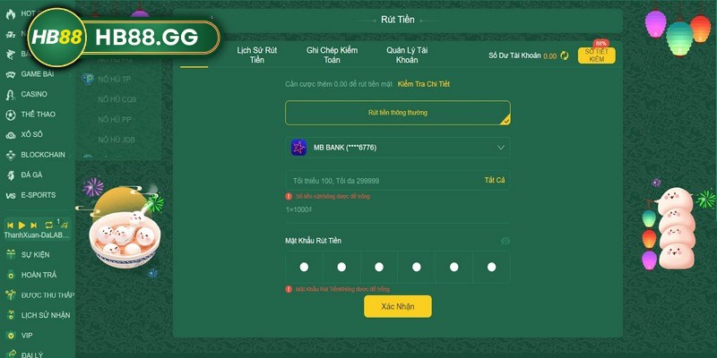 Tuân thủ theo các bước hướng dẫn để tiến hành nạp rút tại nhà cái dễ dàng