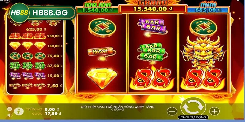 Nổ hũ Jili HB88 - Sân chơi thú vị hàng đầu hiện nay 4 Game thủ cần phải mua thêm lượt quay bằng cách nạp tiền vào HB88