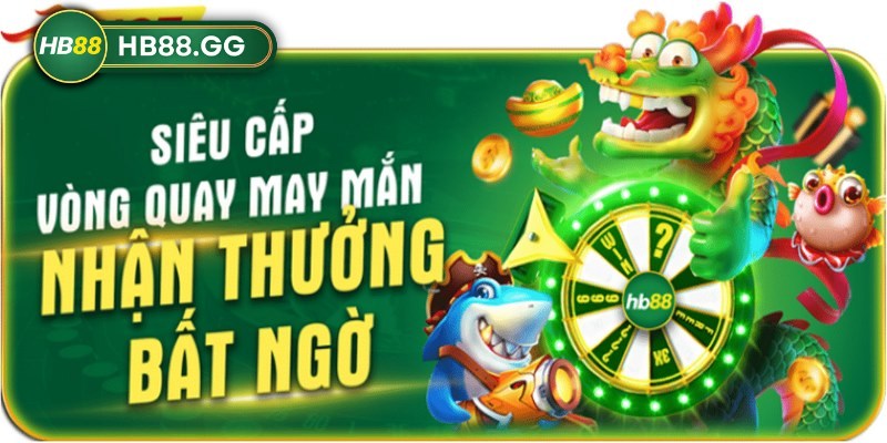 Vòng quay may mắn HB88 là một trong những chương trình khuyến mãi hấp dẫn