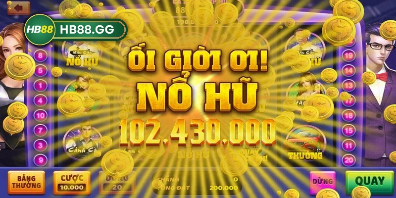 Cơ hội giành chiến thắng lớn khi tham gia nổ hũ TP tại HB88